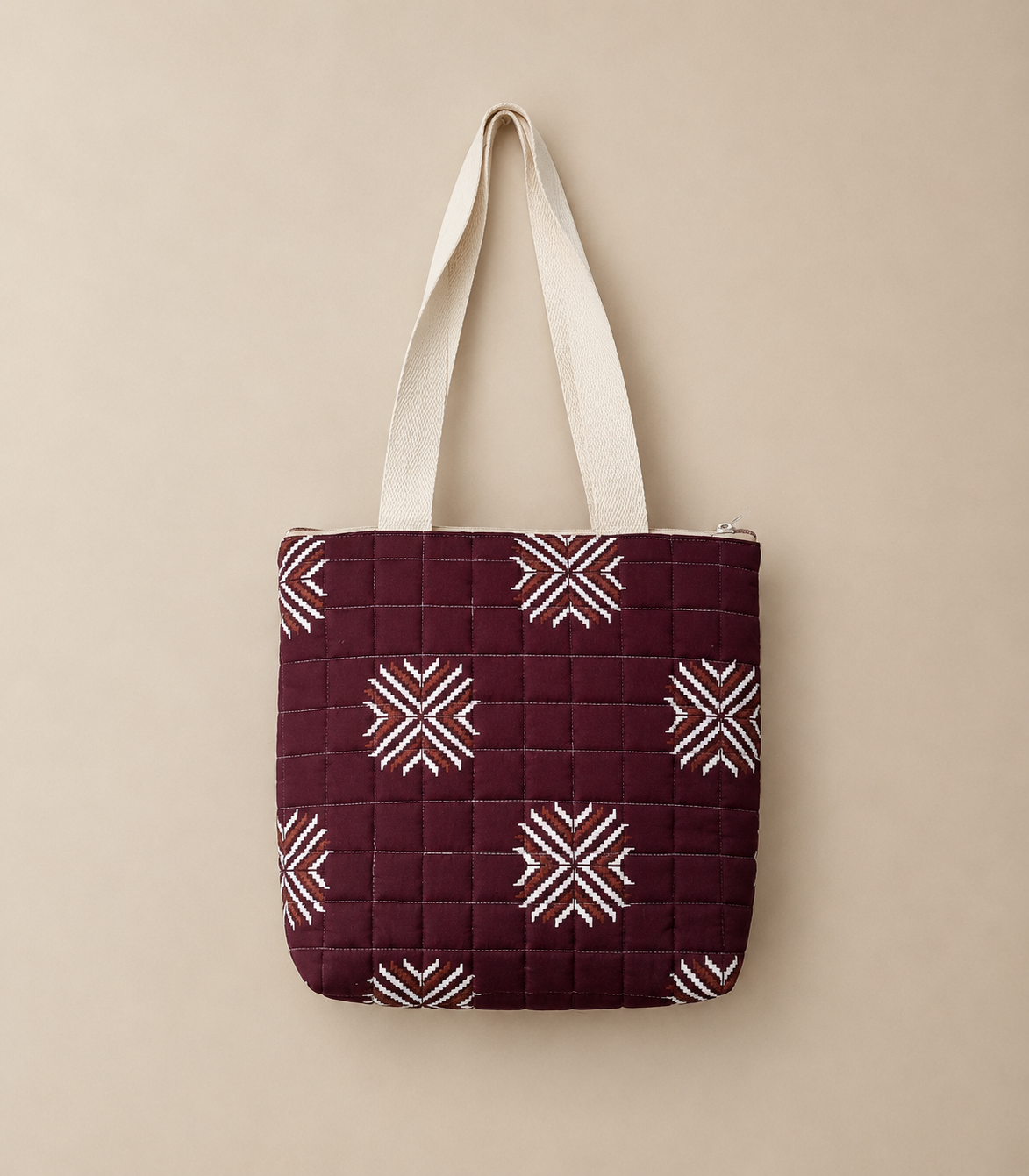 hhhh QUILTED HAND BAG - Image 1